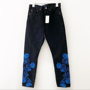 Levi's | 501 Skinny High Rise Embroidered